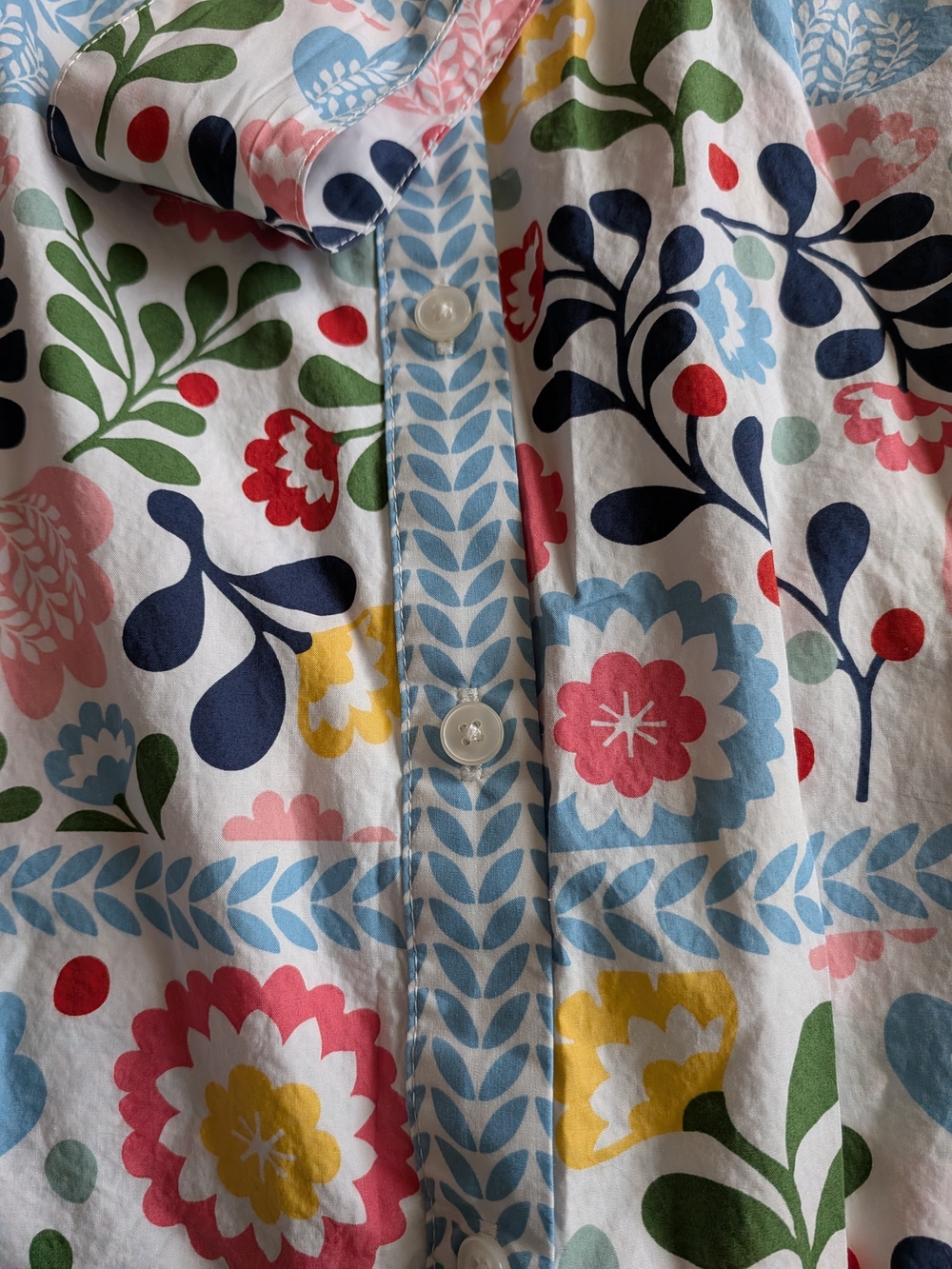 🌼B2G1🌼 Boden Clara Cotton Floral Shirtdress Size 8R NWOT - Picture 6 of 11